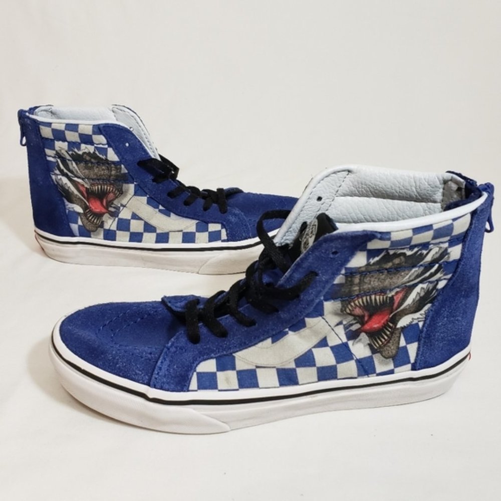 Van's Dinosaur T-Rex High Top Sneakers